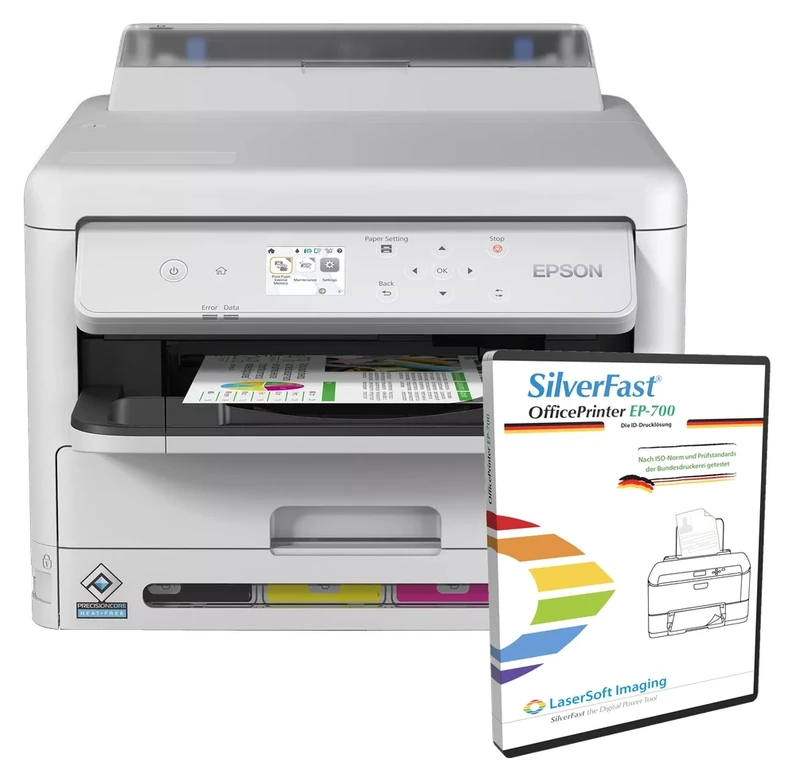 OfficePrinter EP-700 mit SilverFast-Software – Basisgerät Epson WorkForce Pro WF-C5390DW